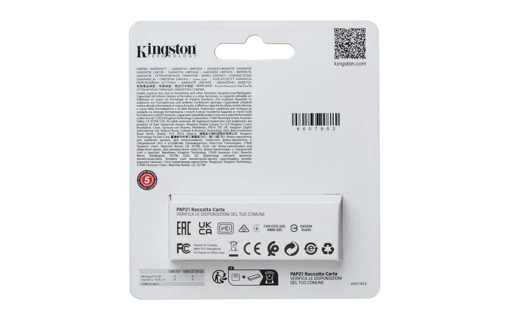 Pendrive Kingston DataTraveler Exodia S "twister" 64GB USB3.2 Gen1