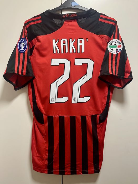 Koszulka Piłkarska Kaka 22’ AC Milan Bwin Adidas 07/08 Retro Vintage L