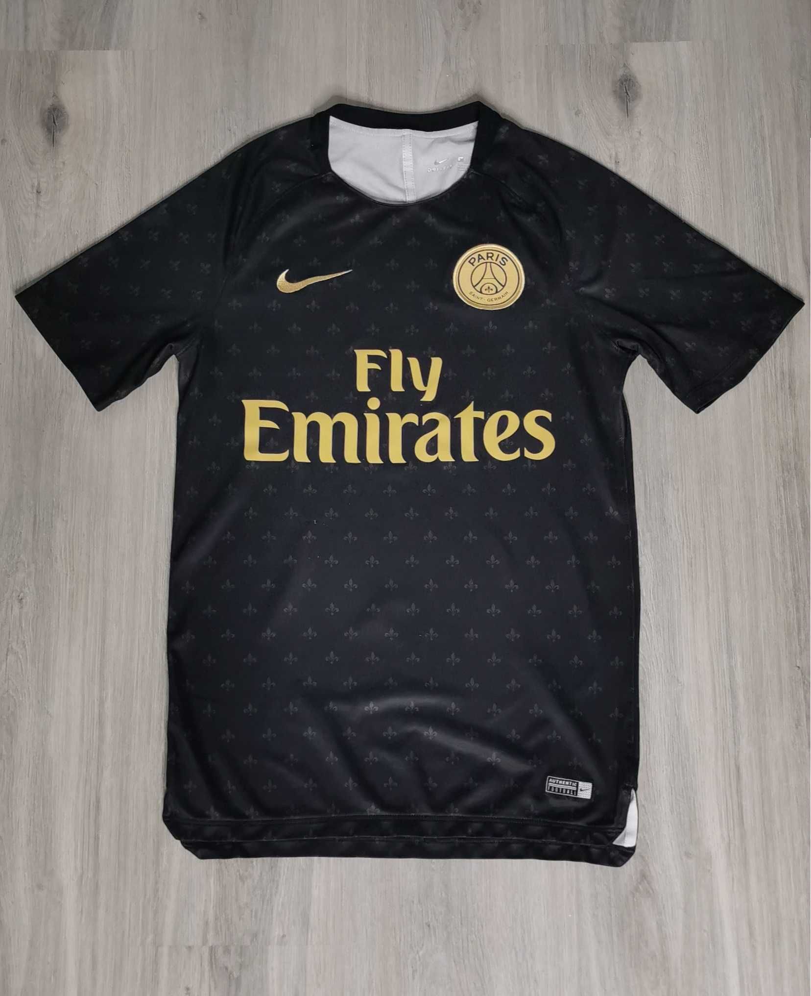 T-shirt sportowy Nike Paris Saint Germain black czarny size rozmiar S