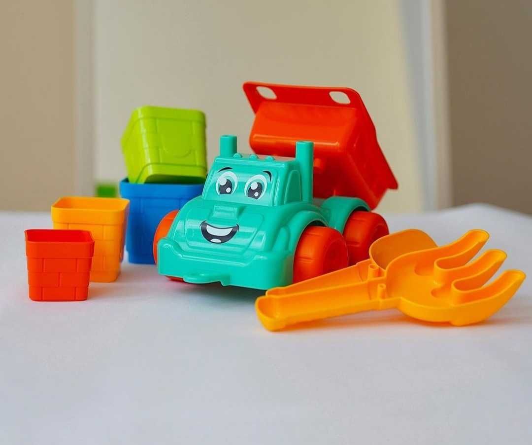 Набір іграшок для хлопчика чи дівчинки, пісочний набір з машинкою