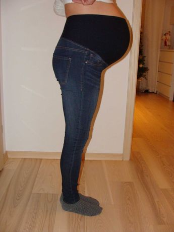 Dżinsy/ spodnie ciążowe H&M rozmiar M