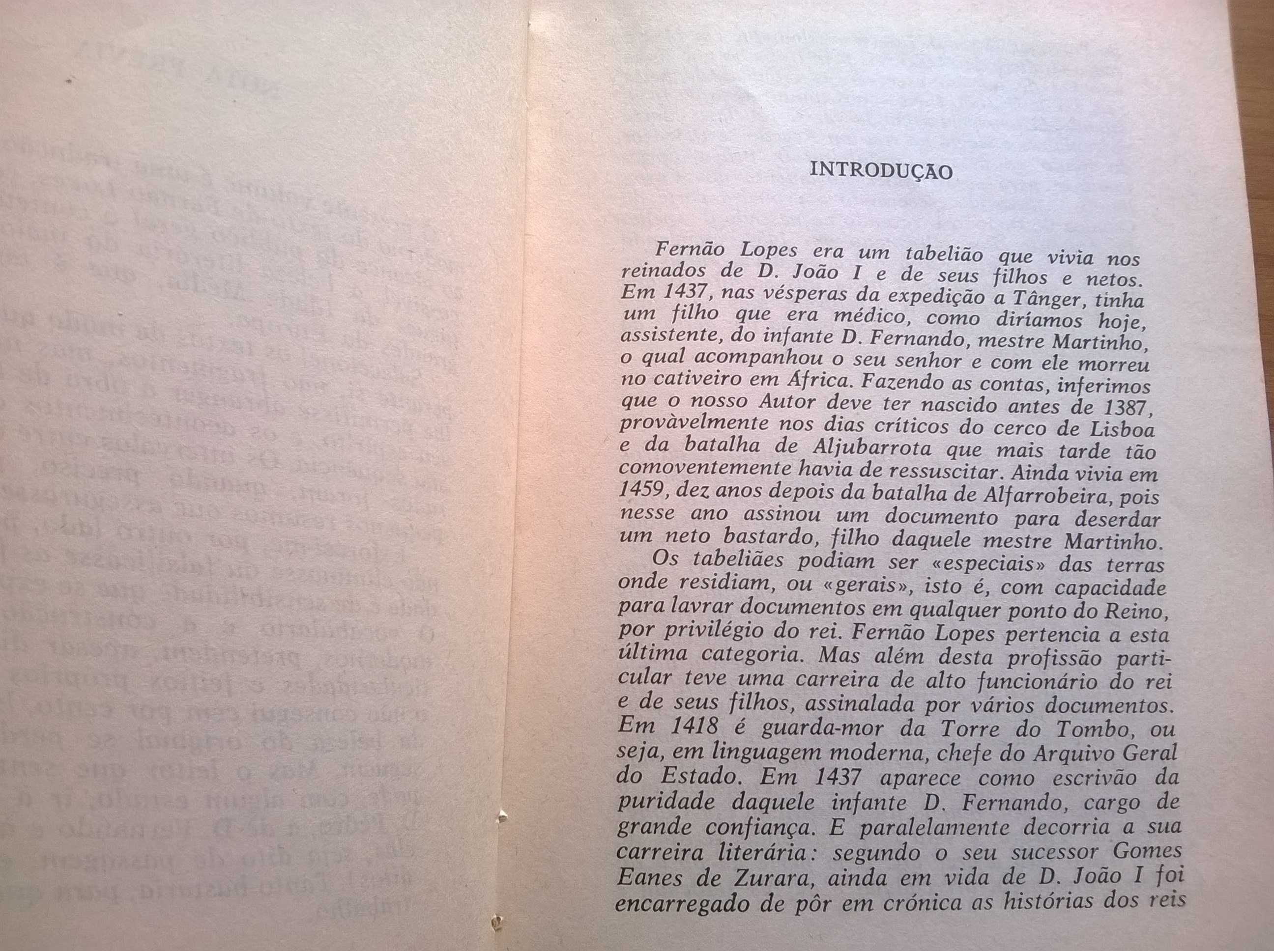 As Crónicas de Fernão Lopes - por António José Saraiva