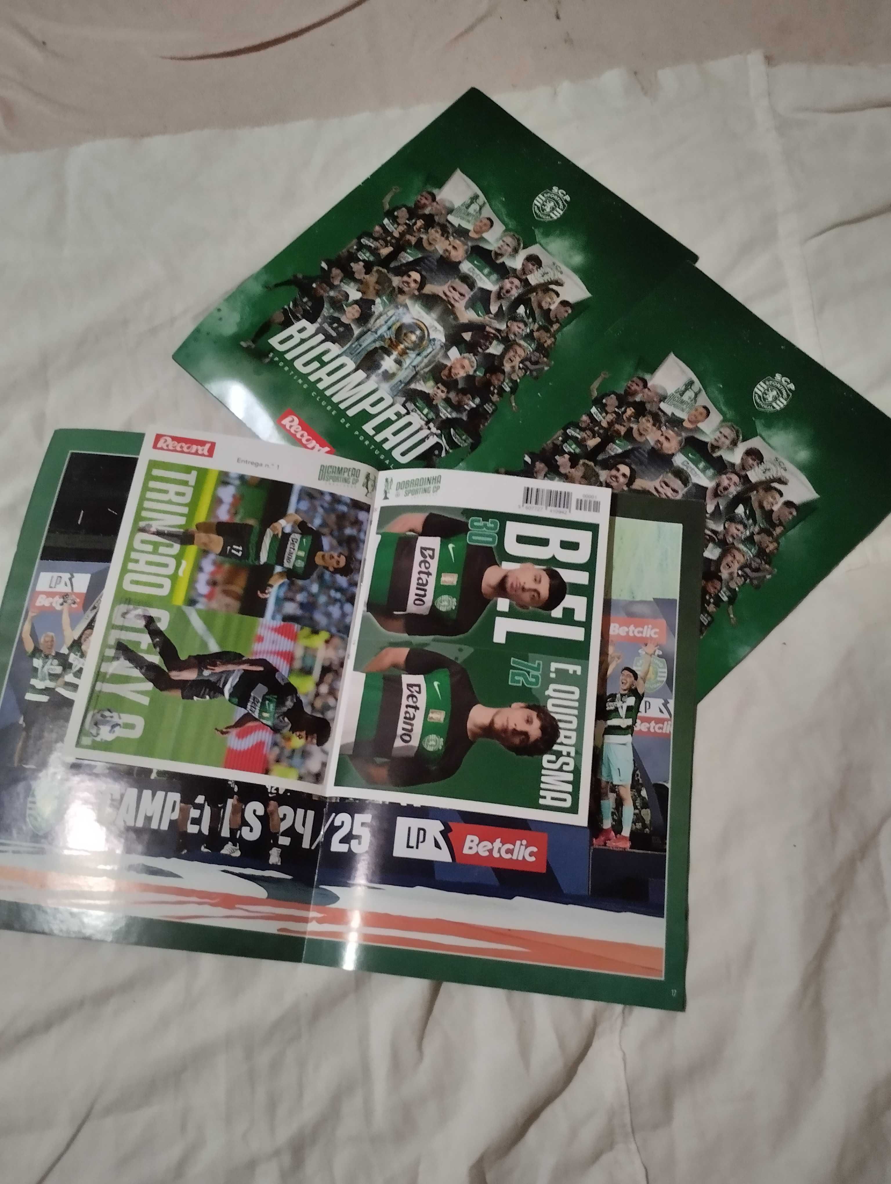 Cadernetas de cromos / bicampeonato 2024/225 Sporting