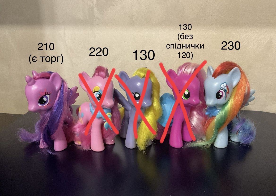 (ОПИС)My little pony,май літл поні,Твайлайт,Лілі,Рейнбоу,Пінкі,Черілі