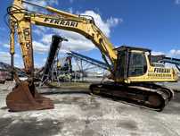 Koparka gasienicowa Komatsu Pc340. Long dlugie ramie jcb cat volvo