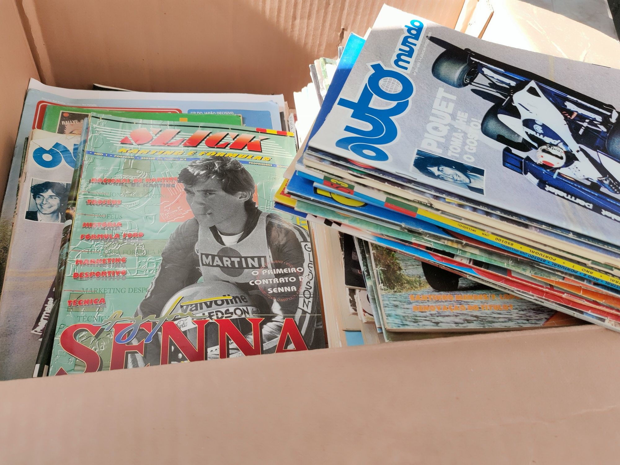 Várias revistas de automobilismo anos 60/70/89/00