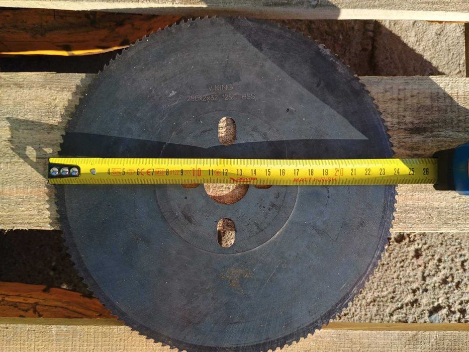 tarcza do metalu, frez, HSS - 128C - 250x2x32 Viking