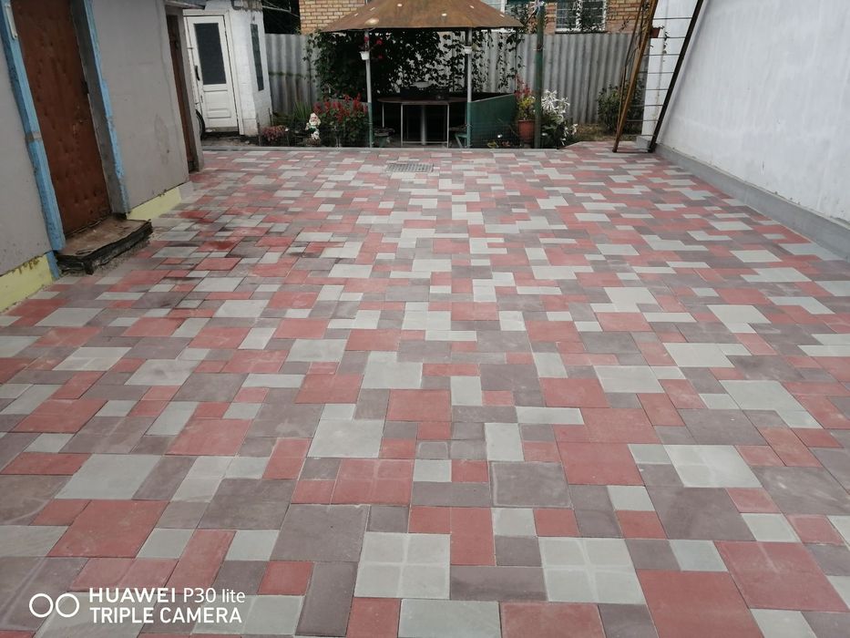 Тротуарна плитка Виготовлення