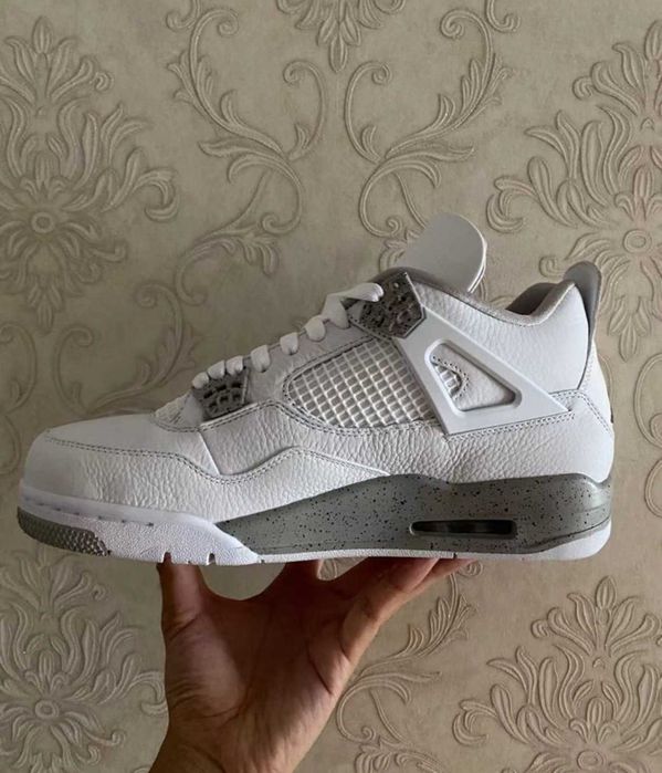 ro‍mo‍cja！ButyDamskie Jordan‍ 4‍ Retro‍ White‍ Oreo‍ Uniseks Roz.40