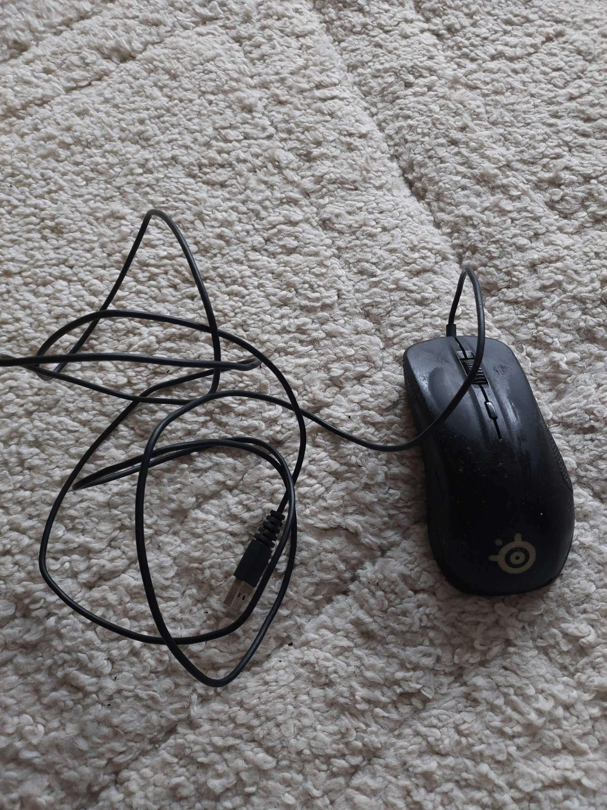 Słuchawki Hyperx plus mysz Steelseries