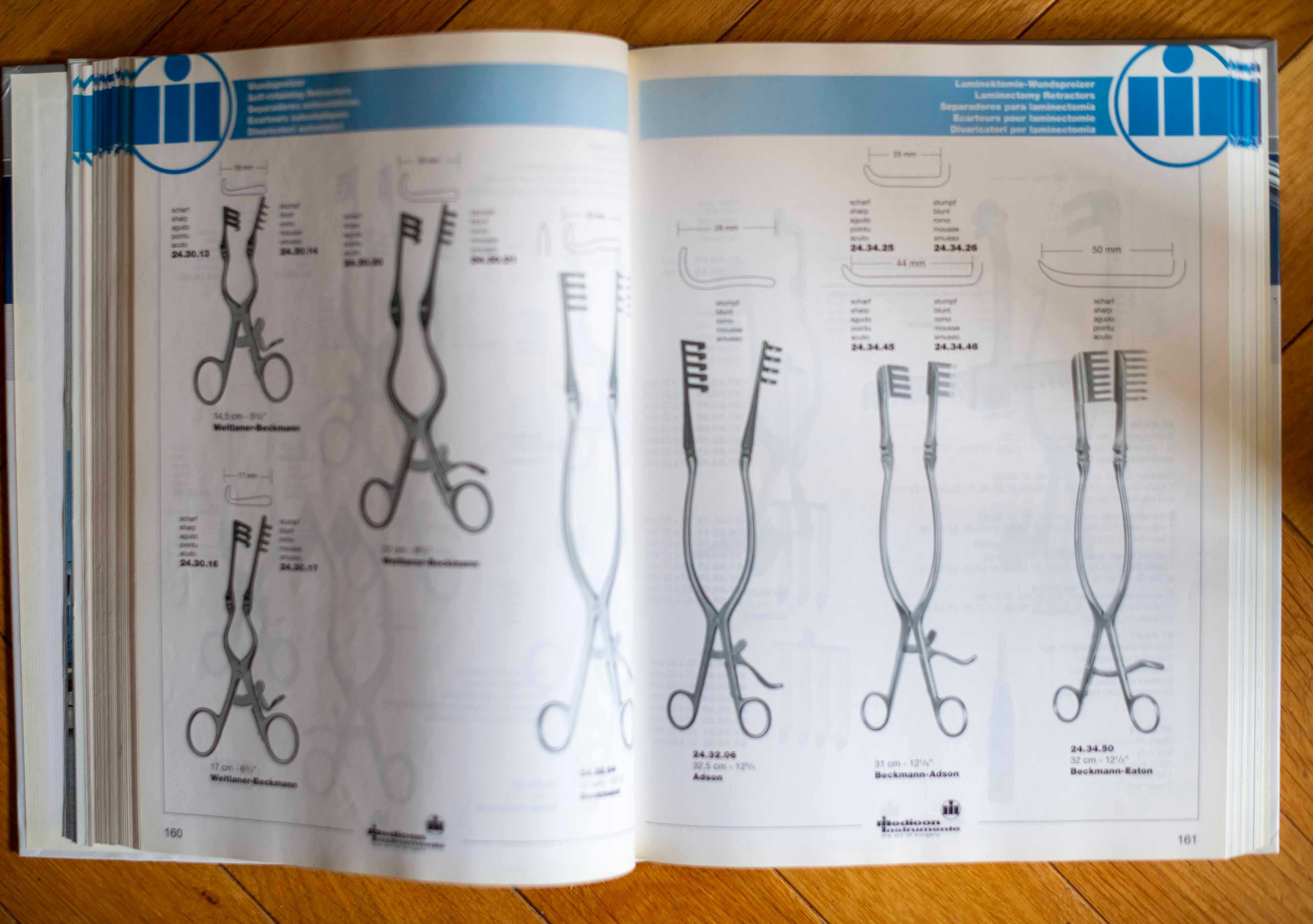 Neurochirurgia Instrumenty Medicon Hedicon Atlas Chirurgiczny Niemcy