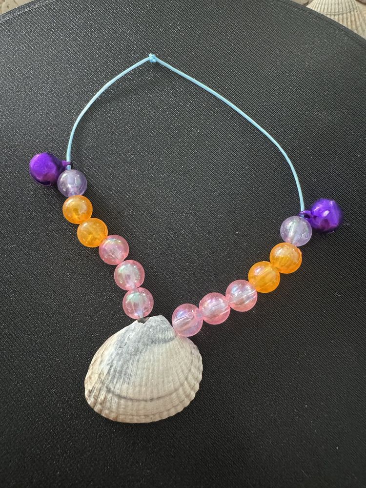 Pulseira e colar artesanal de conchas