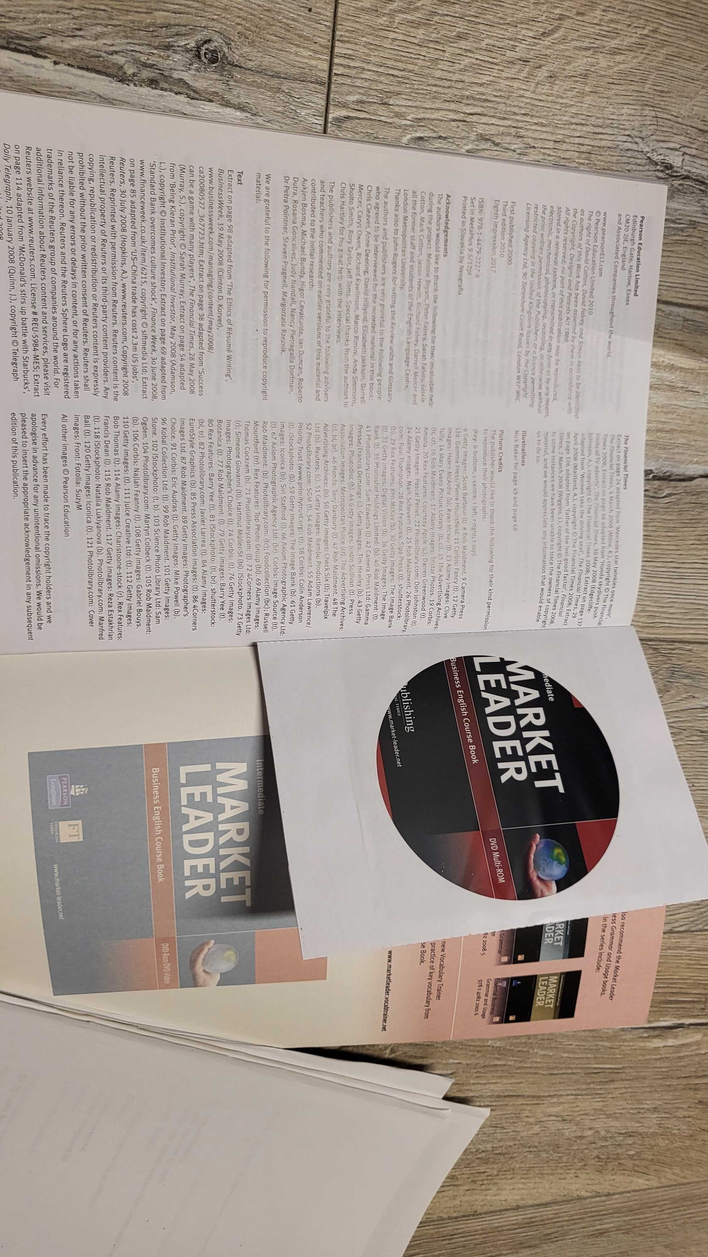 Intermediate MARKET LEADER Business English Course Book