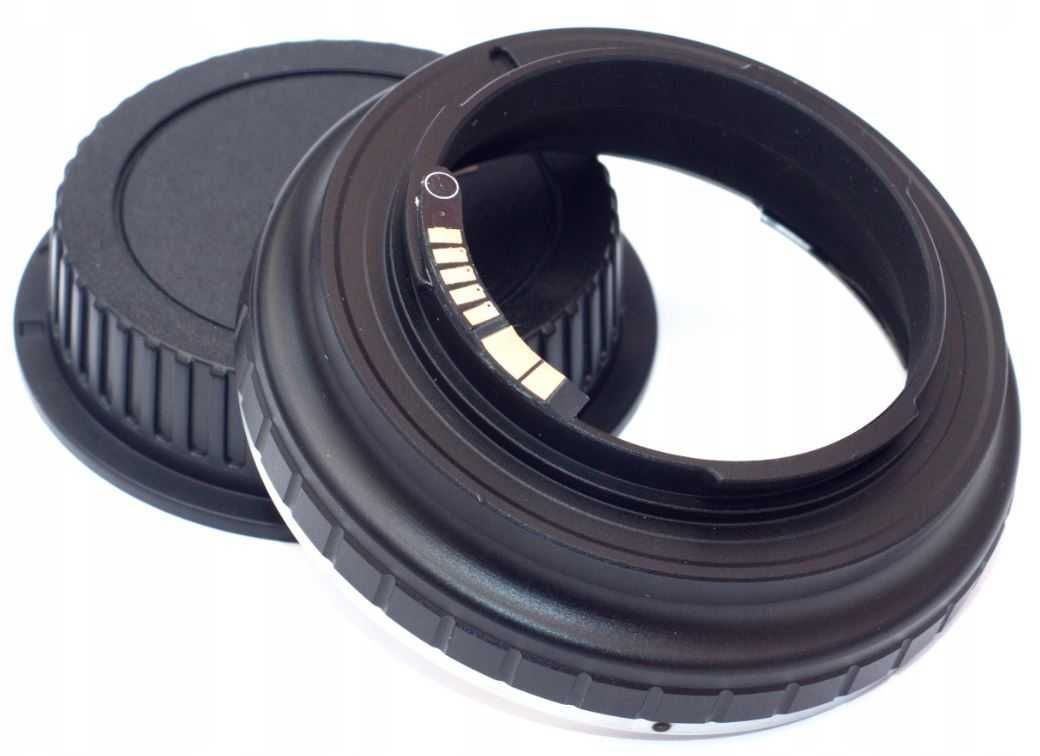 Adapter Mamiya M645 (obiektyw) na Canon EOS (aparat)