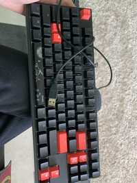 Ducky one 2 TKL свичи cherry blue rgb