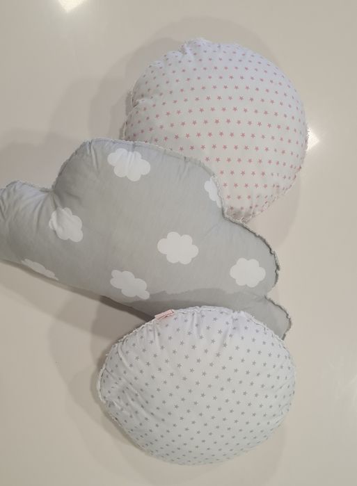 Três almofadas para quarto de bebé e criança, KUC.