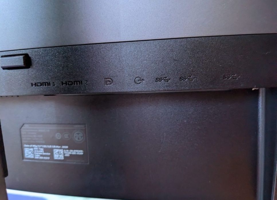 Monitor Dell 1440p 165hz