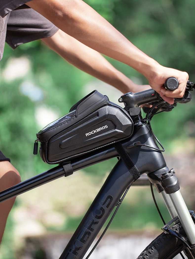 Влагозащитная Сумка для велосипеда Rockbros с держателем для телефона