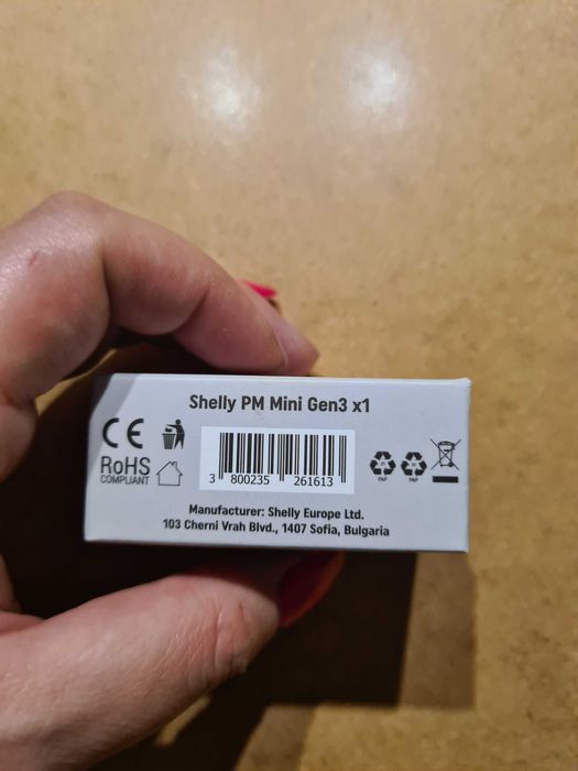 inteligentny sterownik SHELLY PM MINI GEN3