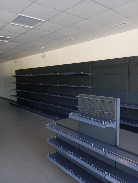 Металеві стелажі, торгівельне обладнання.(Виробник)