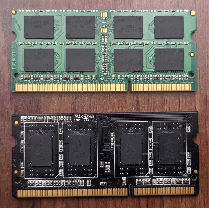 Оперативна память 8gb 4+4 ddr3l для ноутбука