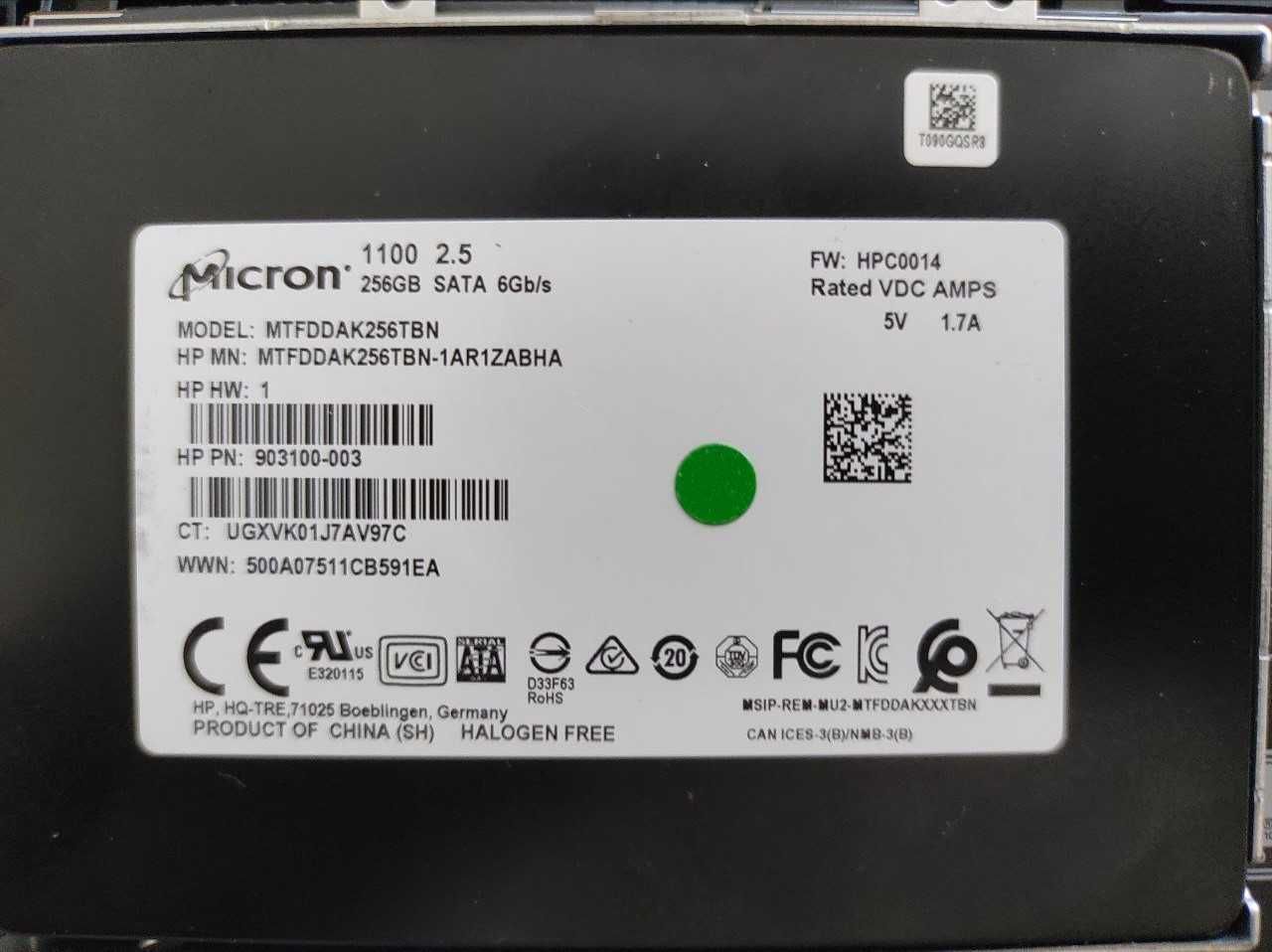 Ноутбук Dell Latitude E5550 - 5300U, 15,6" HD, RAM 12 gb, SSD 256 gb