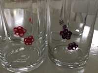 szklanki ręcznie zdobione