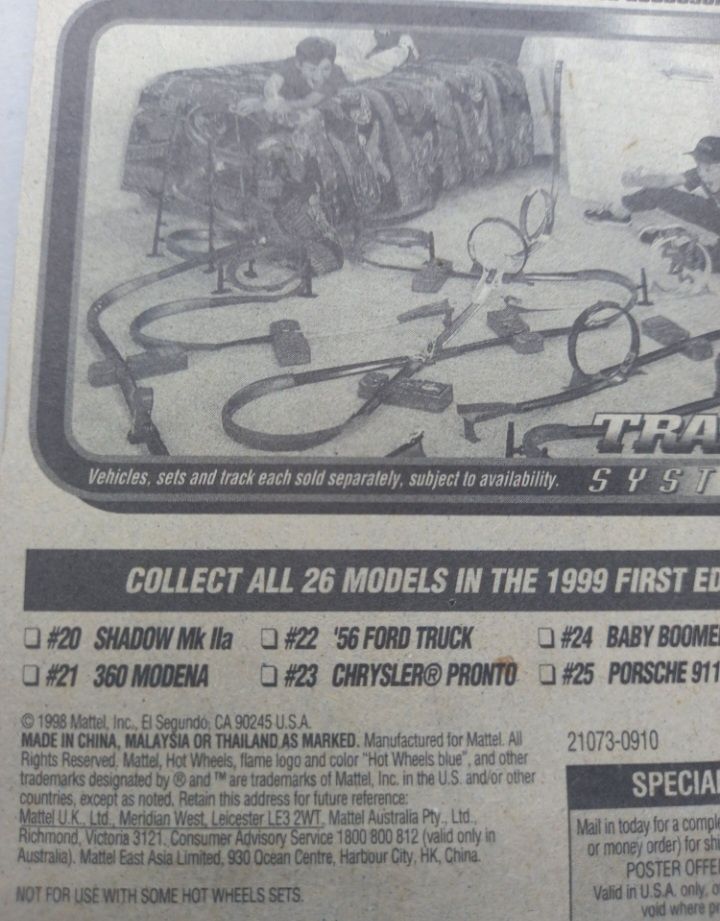 Hot wheels mercedes clk-lm saiu no ano 1998