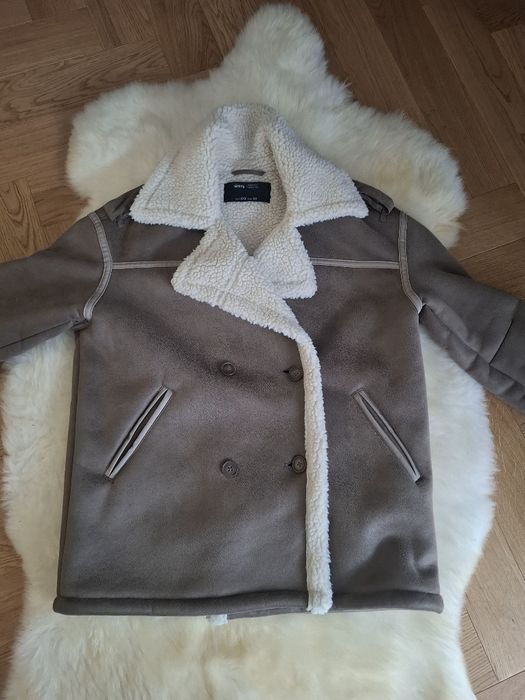 Kurtka zimowa kożuszek Sinsay