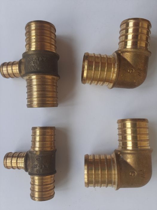 Латунь Italy 3/4", 20/16/10 мм штуцер, тройник, уголок фильтр сетчатый