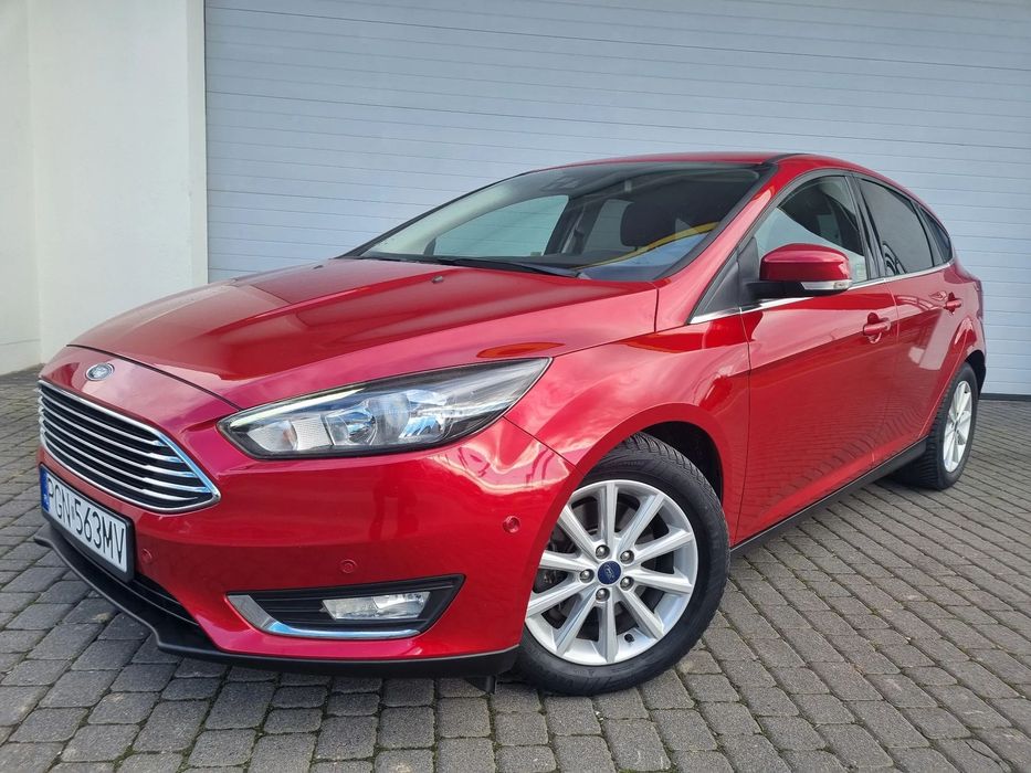 Ford Focus 1.5b*ks.ser*80 tys km*Navi*Klmatronk*2×pdc*Asystent park*Podg fotele