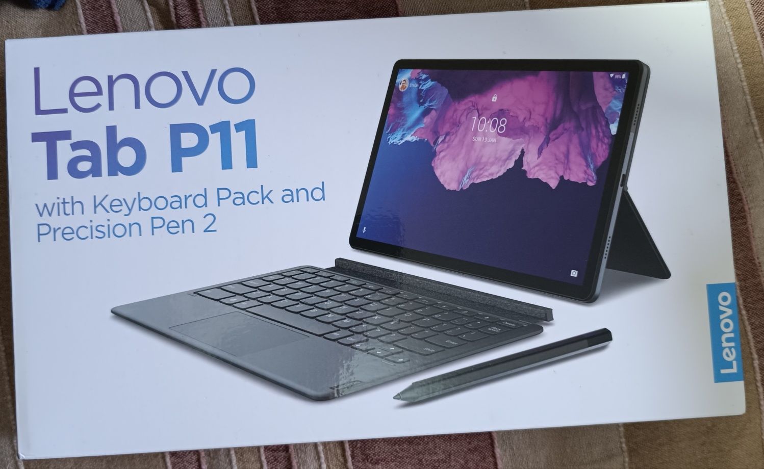 Tablet Lenovo Tab P11,  com teclado e PrecisionPen