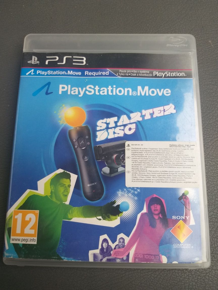Gra PS Move Starter Disc PS3 konsola Play Station 3 płyta pudełkowa