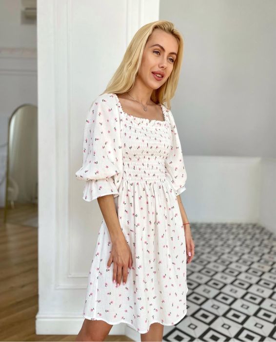 Сукня жіноча муслінова