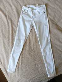 Białe spodnie jeansowe HM rozm.  27/30