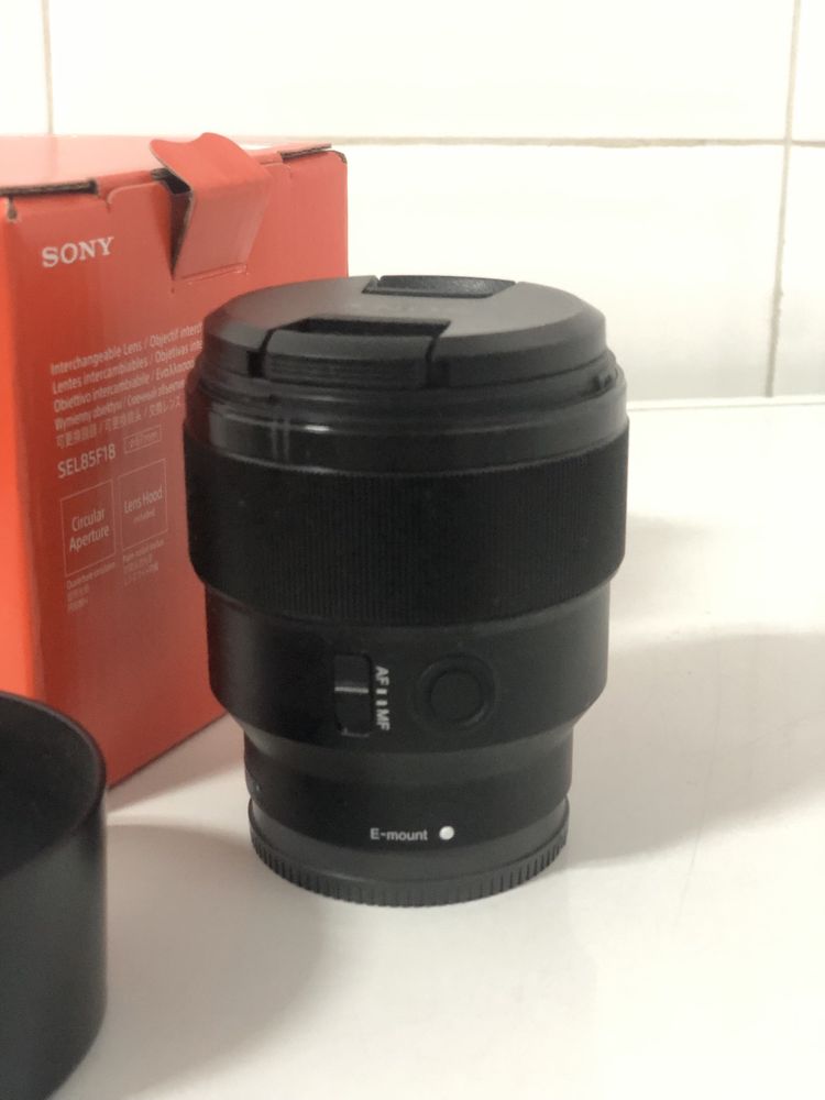 Sony 85mm F1.8 FE (E-mount) - Excelente estado