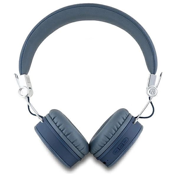Słuchawki nauszne Bluetooth Guess Grained Classic Round Shape ENC - ni