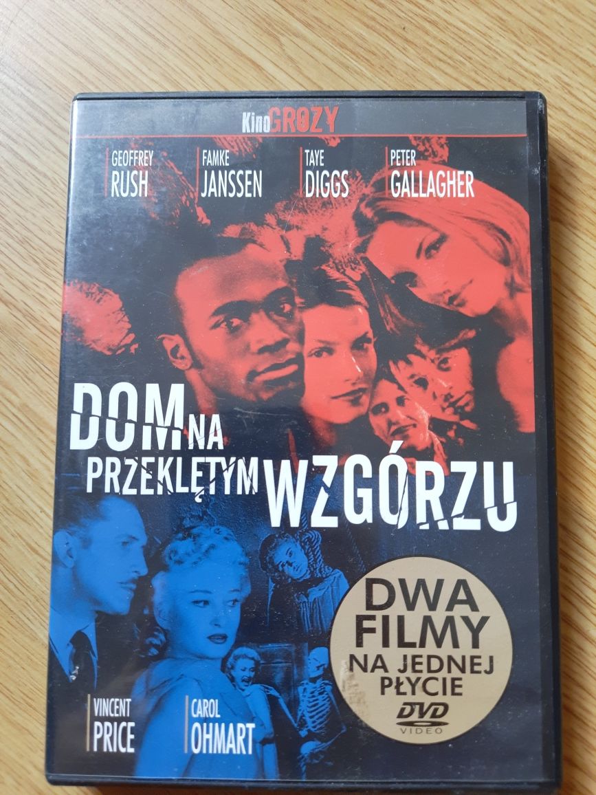 Dom na przeklętym wzgórzy dwa filmy hit dvd film horror kino grozy