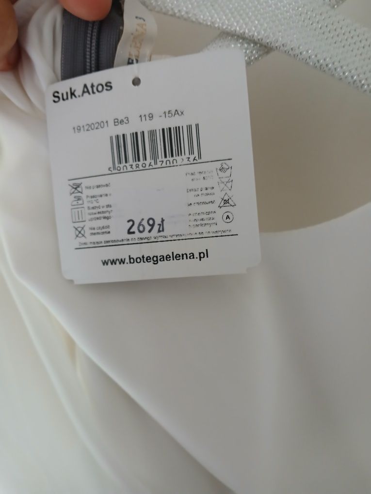 Nowa sukienka Botega Elena roz 38/40 komunia wesele chrzciny