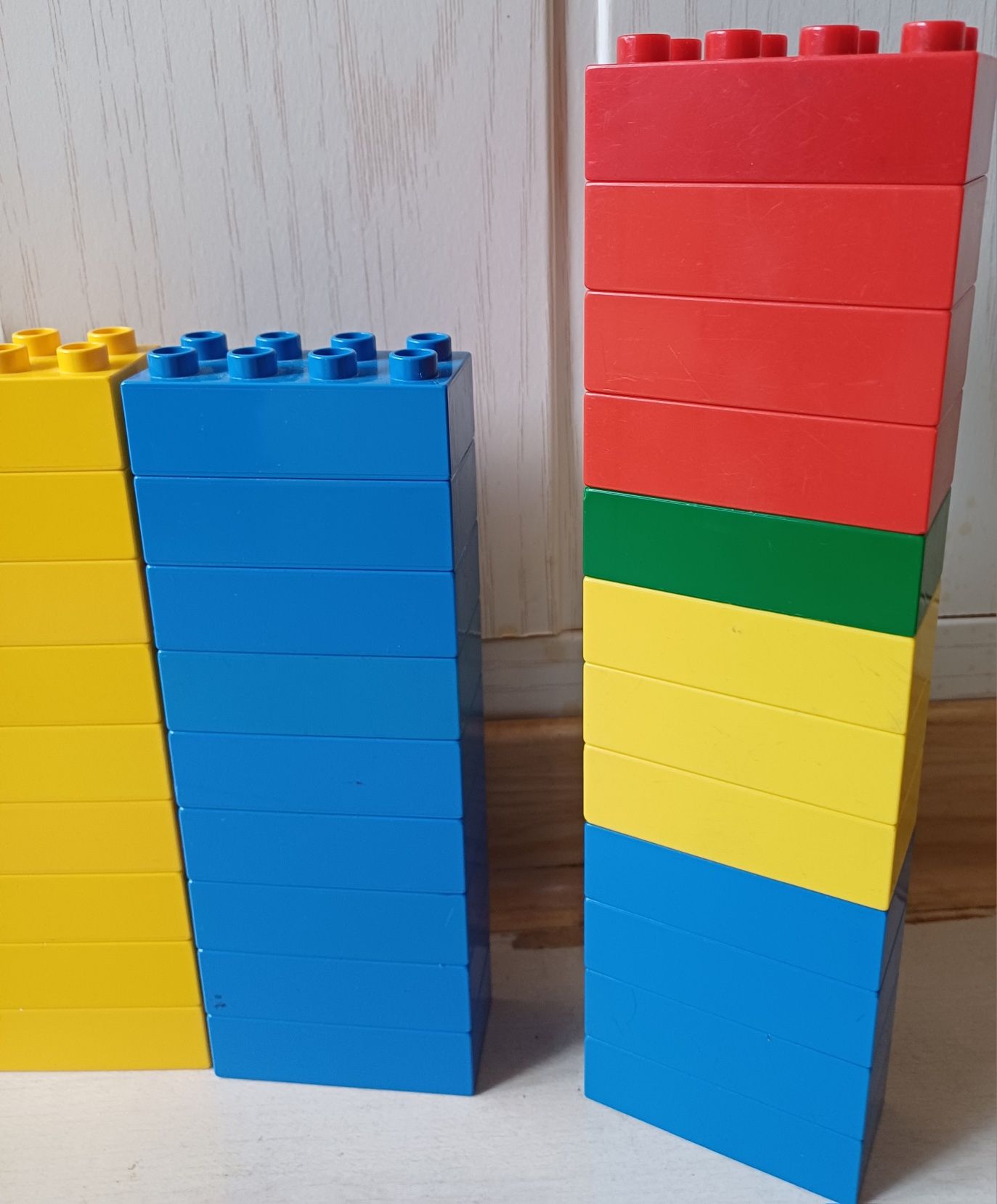 Lego BRICK DUPLO konstrukcyjne klocek  4x2 kolory mix