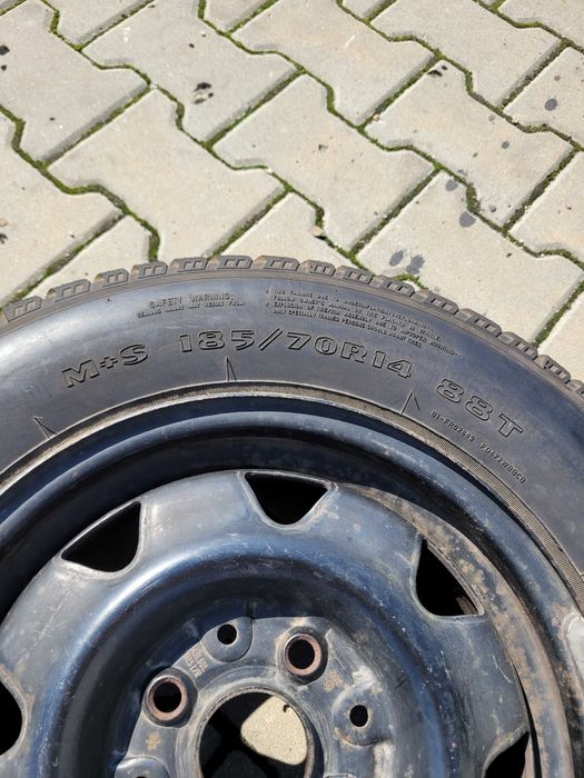 Oryginalne koło/ felga zapasowa Audi 80 rozmiar 14'