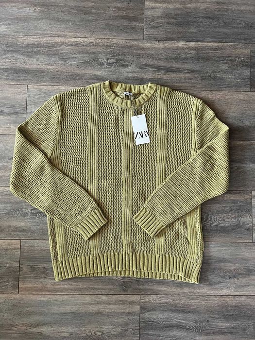 Трикотажний светр Zara (р. L-XL)