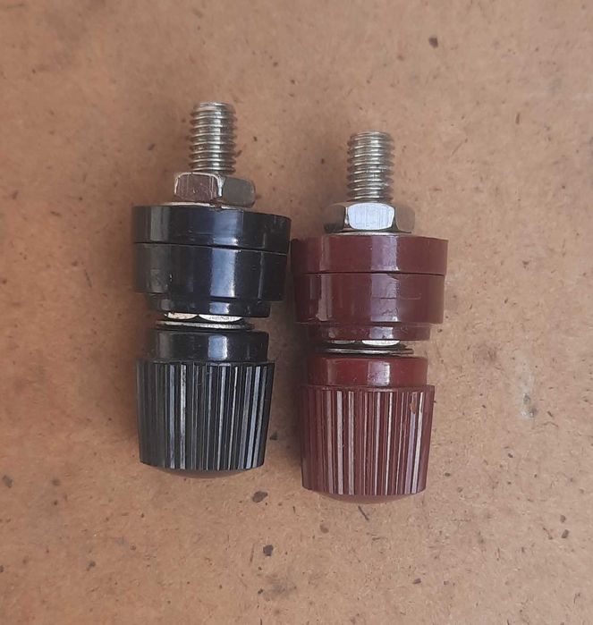 Клемма силова М6, сталь, латунь