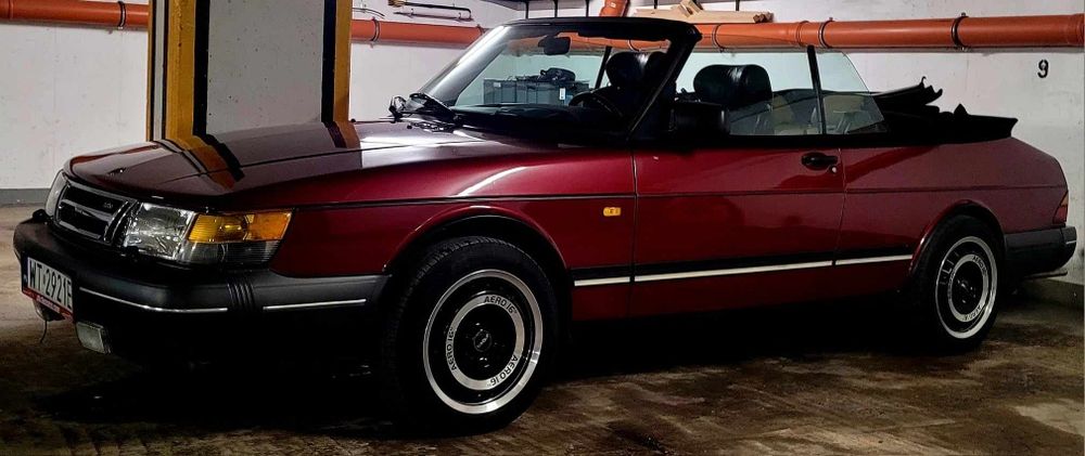 Felgi aero 16 z nowymi oponami do saaba 900 vw golf