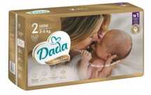 308 szt + gratis. Pieluszki Dada extra care 2