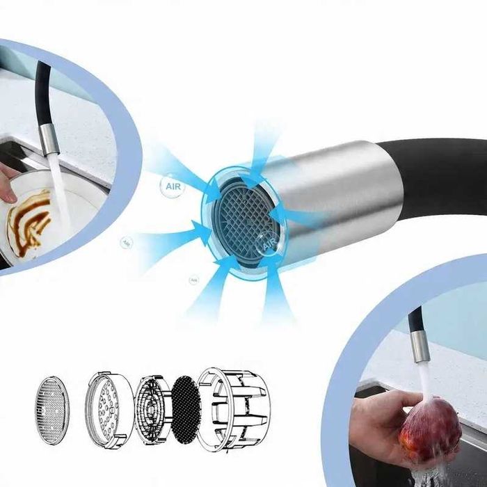 Bateria kuchenna MONO stojąca 360 CZARNO-SREBRNA wysyłka z PL