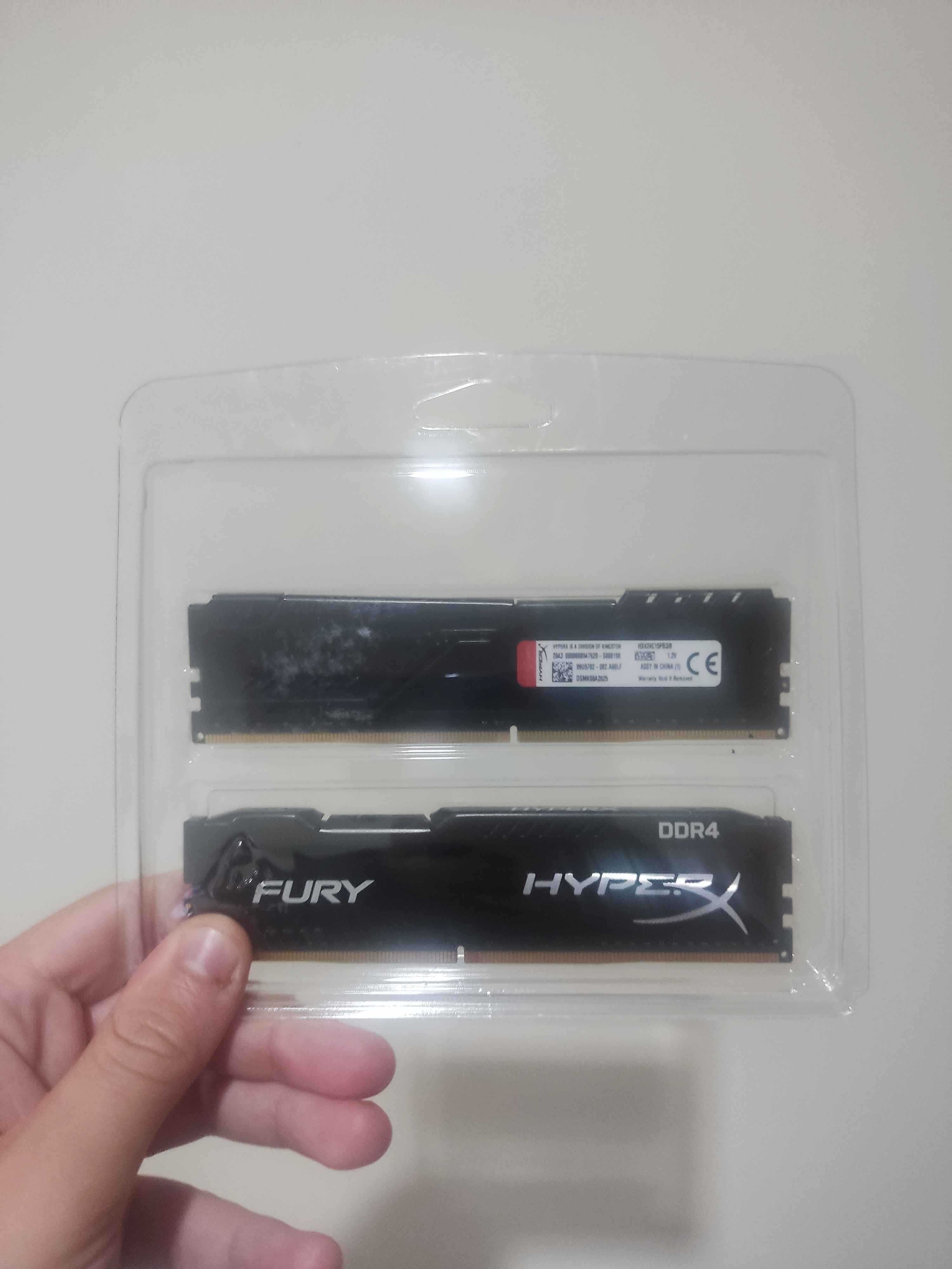 Ram 16 GB 2100 mHz DDR4 Dual Channel Kit HyperX Fury