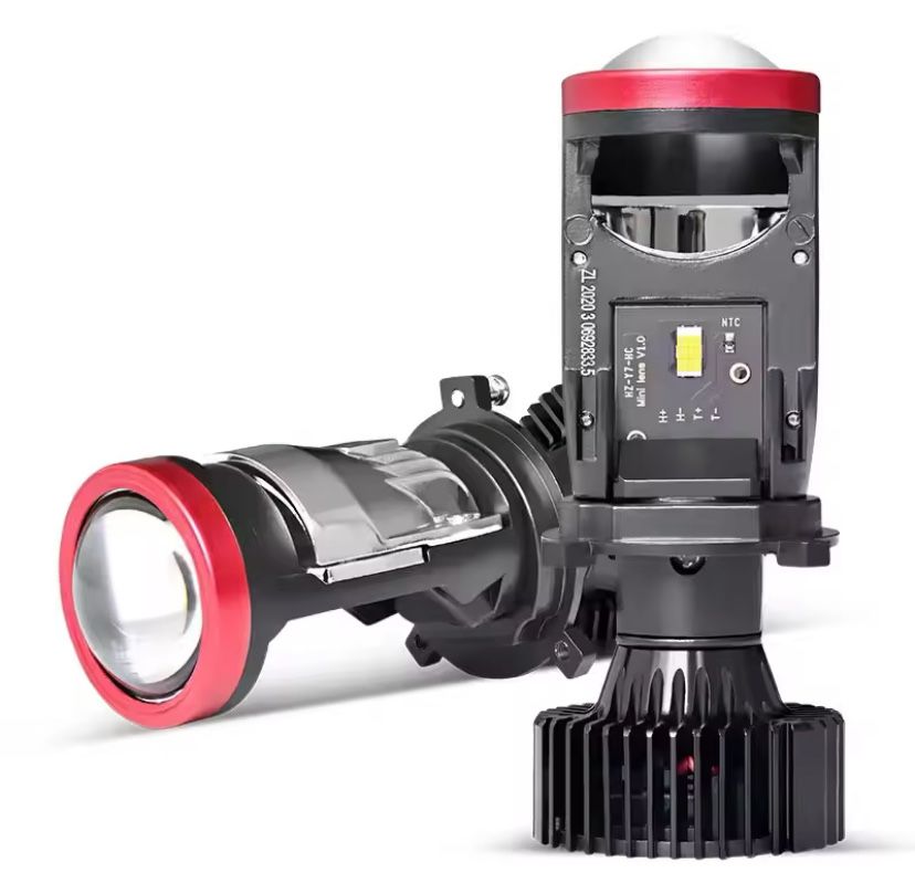Светодиодные LED линзы Y7D Н4 линзы H4 LED без разбора