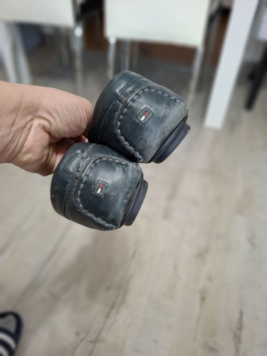 Mokasyny skórzane tommy 38 wkl 24,5
