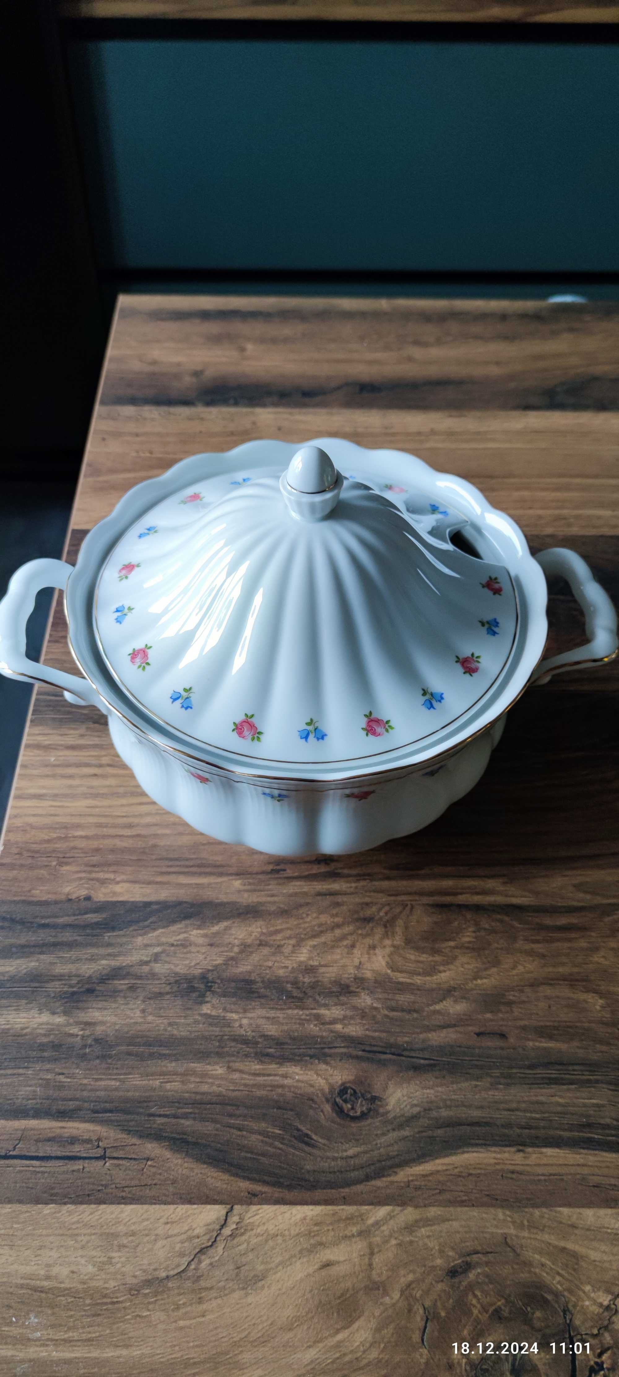 Waza do zupy z porcelany sygnatura Bavaria Nowa